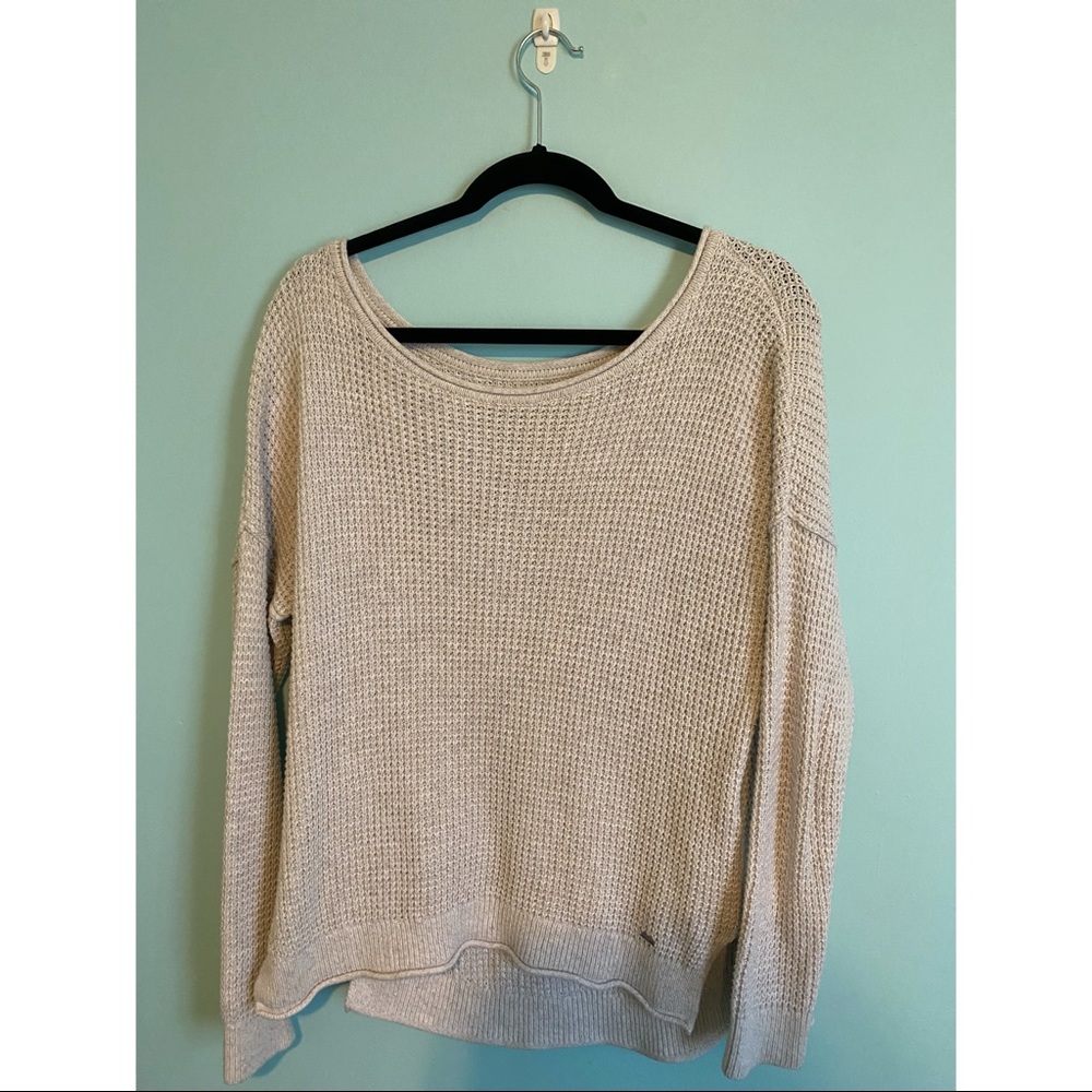 Hollister White Sweater